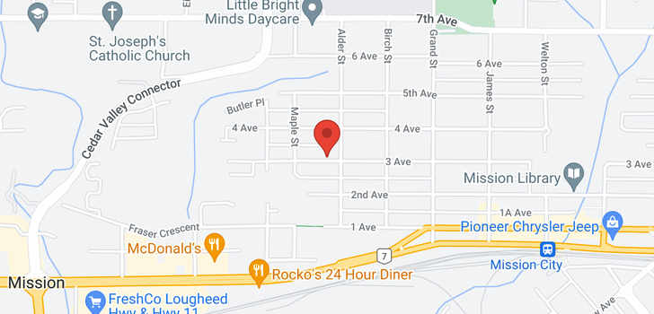 map of 32883 3RD AVENUE